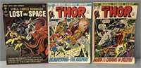 Marvel & Gold Key Comic Books; Thor & Lost in Spac