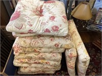 Chair Cushions and Decorative Pillows