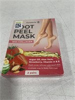 FOOT PEEL MASK WITH COLLAGEN 2 PAIRS
