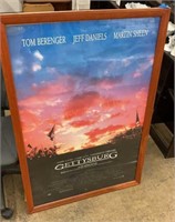 Gettysburg movie poster has damage
