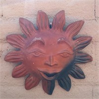 Wall Hanging Terracotta Sun