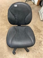 Black rolling office chair