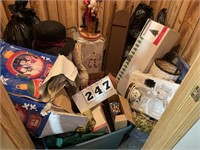 Christmas Decor Closet Lot