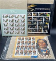 Various Forever Stamps incl. Chief Standing Bear