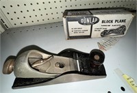 Vintage Dunlap Block Plane in Original Box