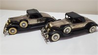 Pair of Vintage 1931 Rolls-Royce diecast.