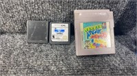 2 DS Games and Nintendo Game Boy