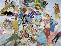 Huge paper doll collection