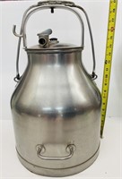 Vintage Delaval 5 Gallon Stainless Steel Milking