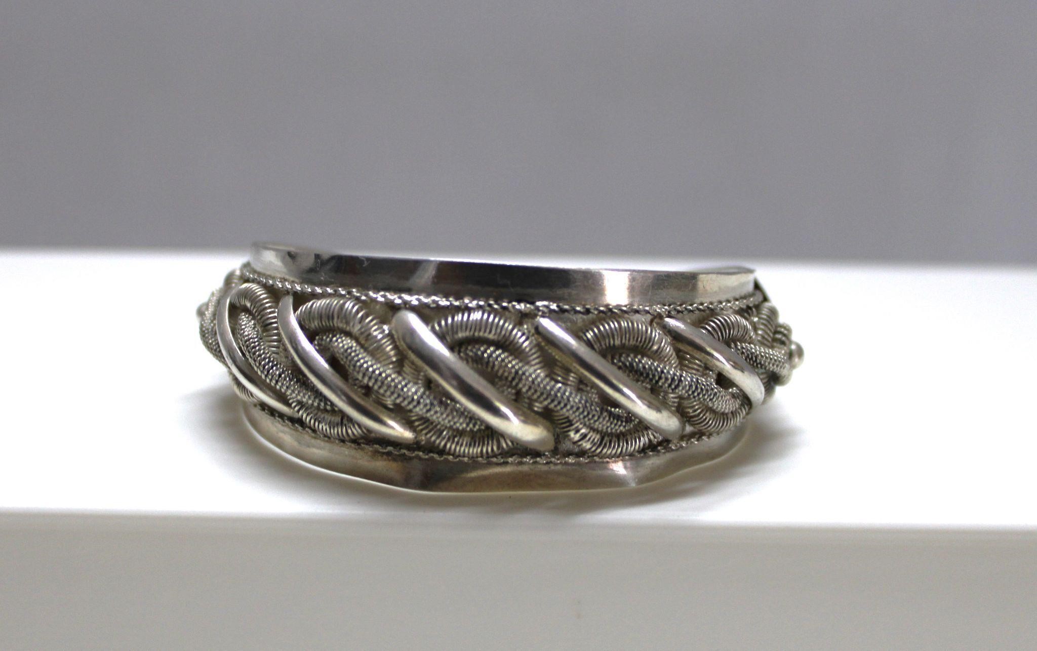 Vintage Nuoo 950 Sterling Silver Bracelet