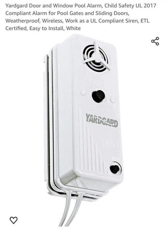MSRP $19 Yardguard Alarm