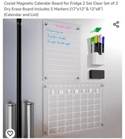 MSRP $10 Magnetic Calendar