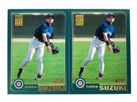 2 - 2001 Topps Baseball No 726 Ichiro Suzuki RC