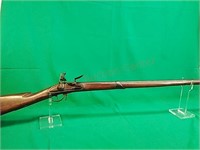 Smooth Bore musket flintlock, unknown maker,