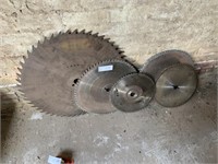 5 Assorted Steel Saw Blades