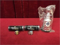 2 Replica Stanley Cup Rings & Mini Stanley Cup