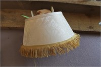 VINTAGE WALL LAMP AND SHADE