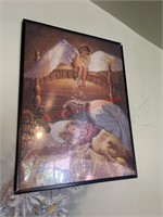 Framed Angel puzzle  (Bonus room)