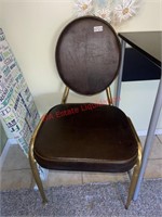 Gold and leather chair   ( (Bonus room)