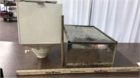 Flour sifter & bread box for metal cabinet