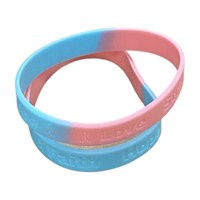 Support Cancer Awareness Silicone Bracelets