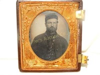 Antique Civil War Union Soldier Tintype