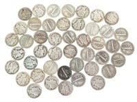 $4.50 Face Silver Mercury Dimes