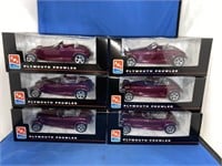 (6) AMT ERTL PLYMOUTH PROWLER MODELS
