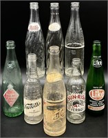 Antique / Vintage Glass Soda Bottles