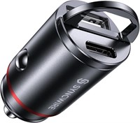 SYNCWIRE 60W Car Charger USB C - [PD 30W PPS & QC