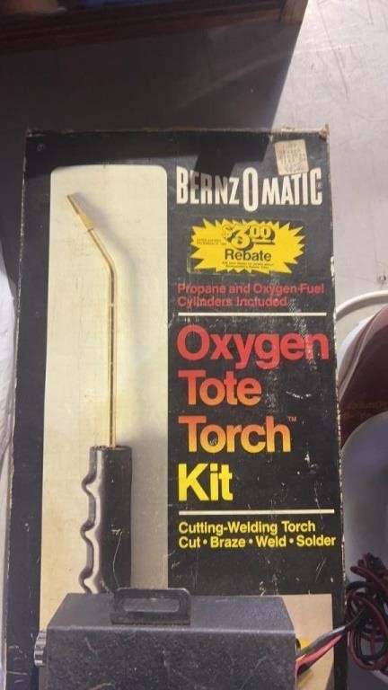 BernzOmatic Oxygen Tote torch kit