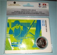 2010 VANCOVER CURLING OLYMPIC 25 CENT