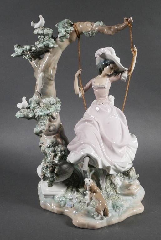 LLADRO Swinging Girl Figurine #1297