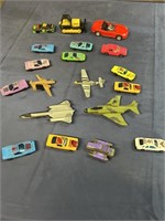 diecast planes and cars