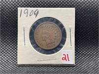 1909 INDIAN CENT