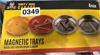 DIRTY DOG MAGNETIC TRAYS RETAIL $30