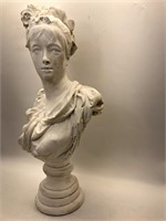 Bust of Lady Signed Albert-Ernest Carrier Belleuse