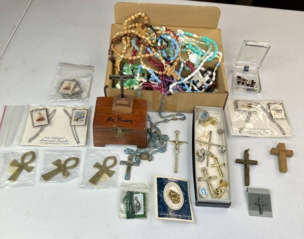 Rosary, Crosses & Religious Jewelry