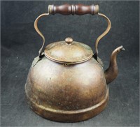 Tacus Hand Made Copper Tea Kettle Pot Portugal