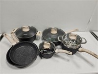 Carote Granite pot and pan set