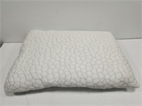 Cooling and bamboo double sided pillow