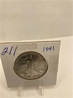 1941 Silver Half