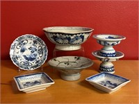 Chinese Blue & White Porcelain Lot
