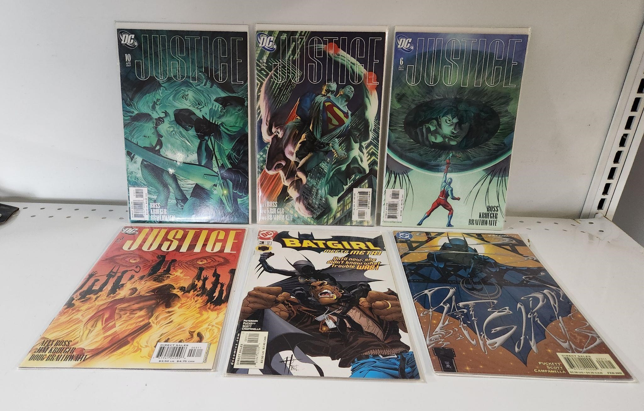 Lot of 6 Vtg DC Comic Books