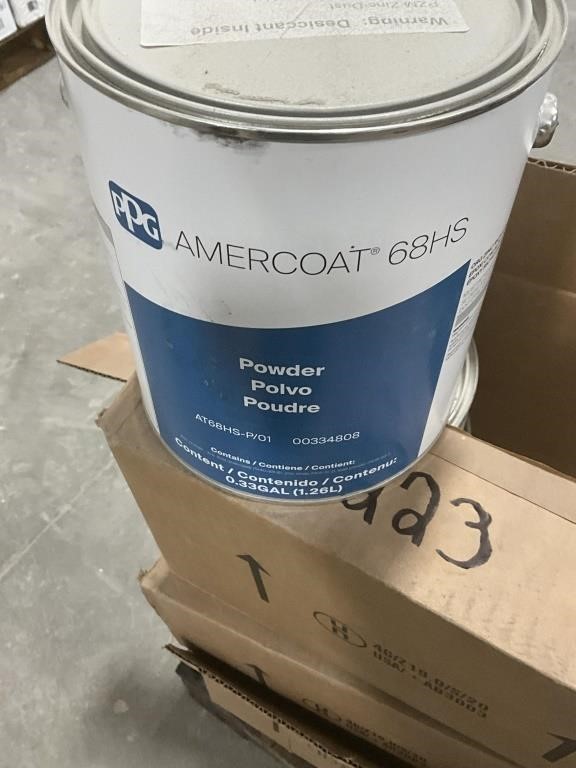 3 cases of Amercoat 68HS Powder