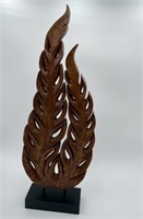 MCM Handmade Wooden Leaf Decor