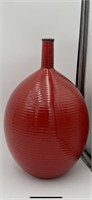 MCM Studio Art Ceramic Vase Orange
