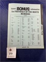 Aug 1982 Bonus Schematics Photofact of the Month