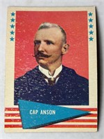 1961 Fleer Baseball Greats - CAP ANSON #4 Chicago