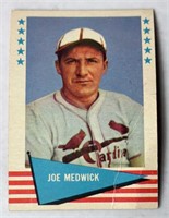 1961 FLEER BASEBALL JOE MEDWICK CARD #61 ST.